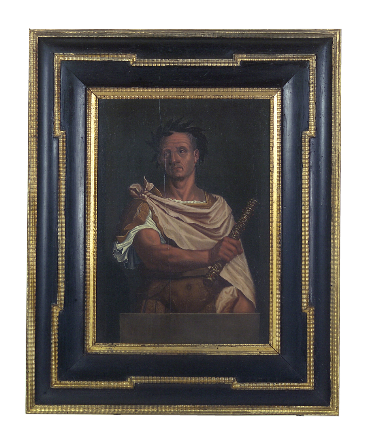 ritratto dell'imperatore Giulio Cesare (dipinto) di Dondi Ludovico (sec. XVII)