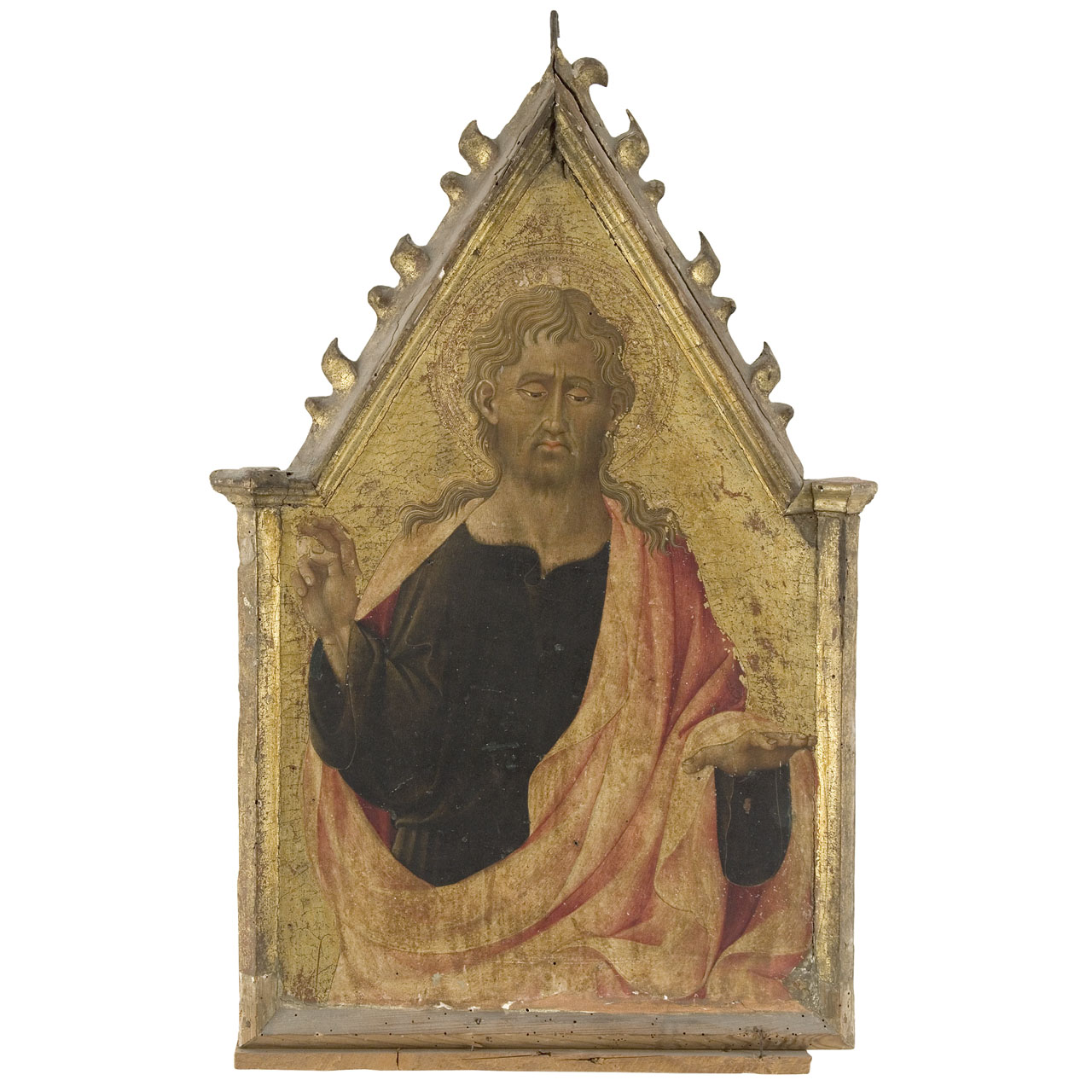Cristo benedicente (cuspide) di Giovanni di Paolo (sec. XV)