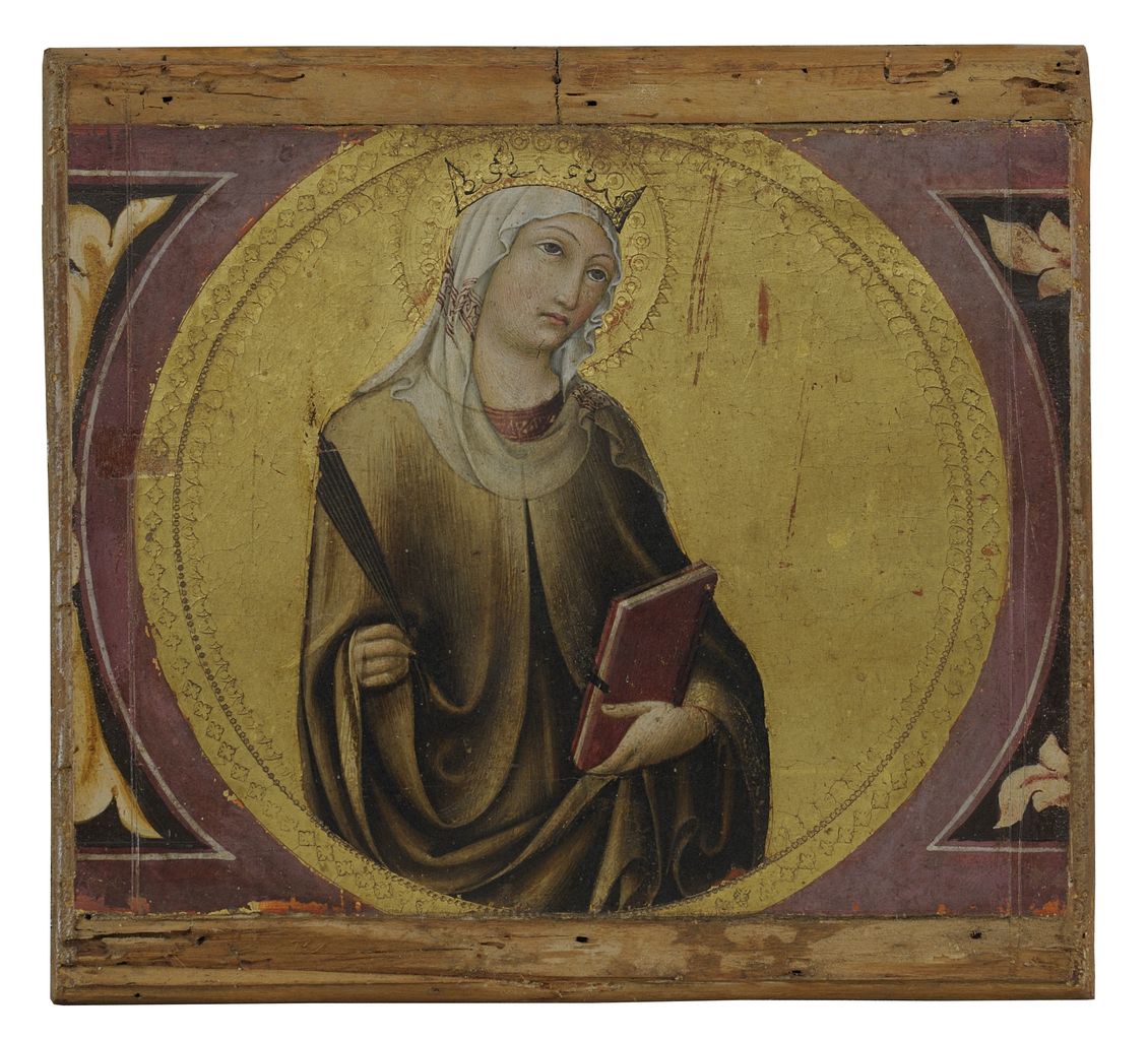 Santa Caterina d'Alessandria (dipinto) di Sano di Pietro (metà sec. XV)