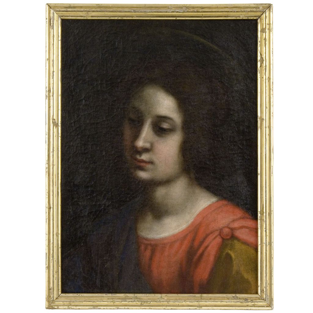 ritratto di Santa (dipinto) di Curradi Francesco (sec. XVI)