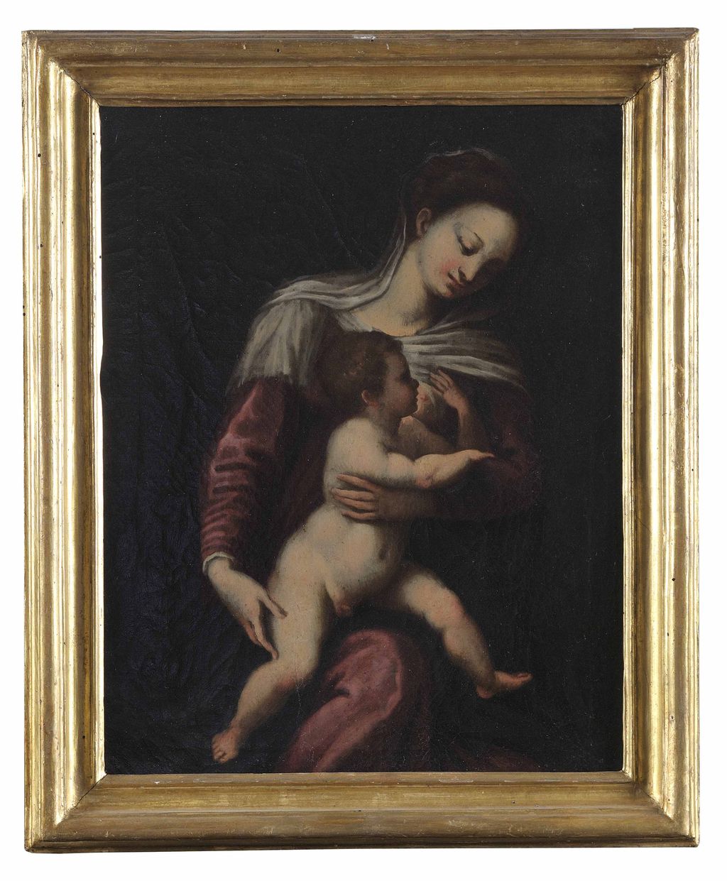 Madonna con Bambino (dipinto) - ambito senese (seconda metà sec. XVII)