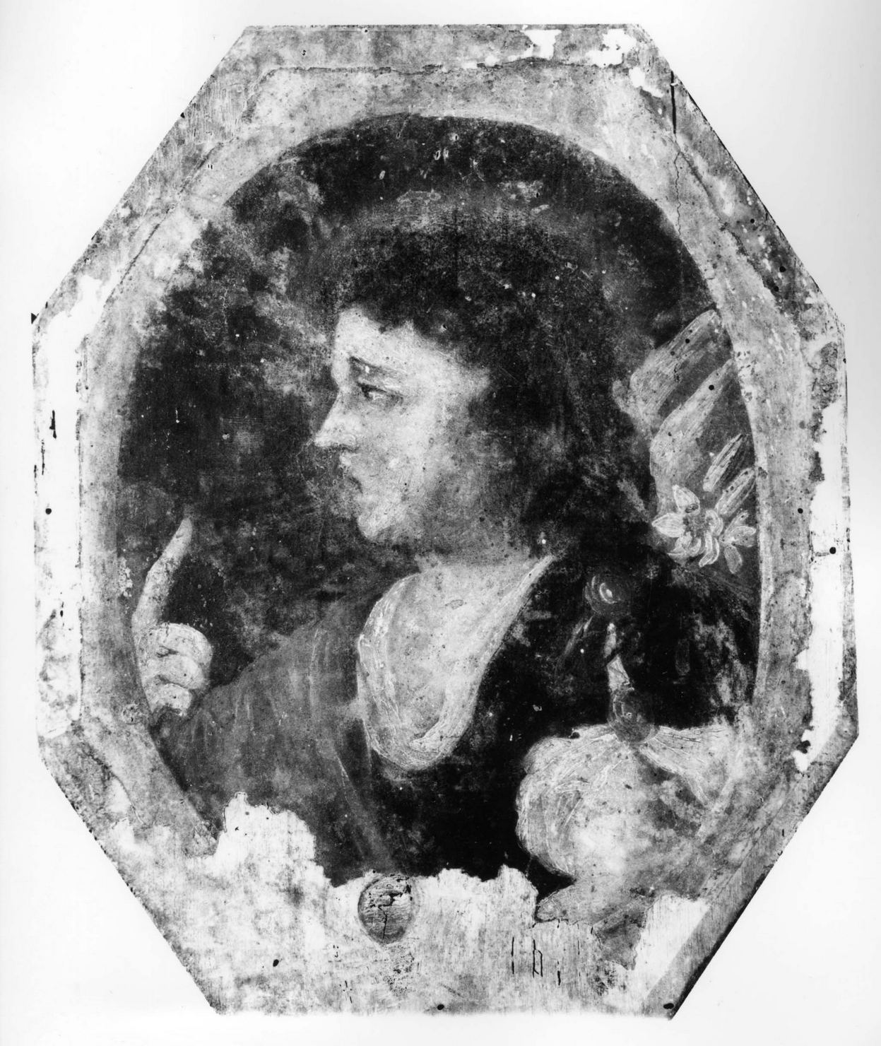 San Gabriele Arcangelo (dipinto, elemento d'insieme) - ambito senese (sec. XVII)