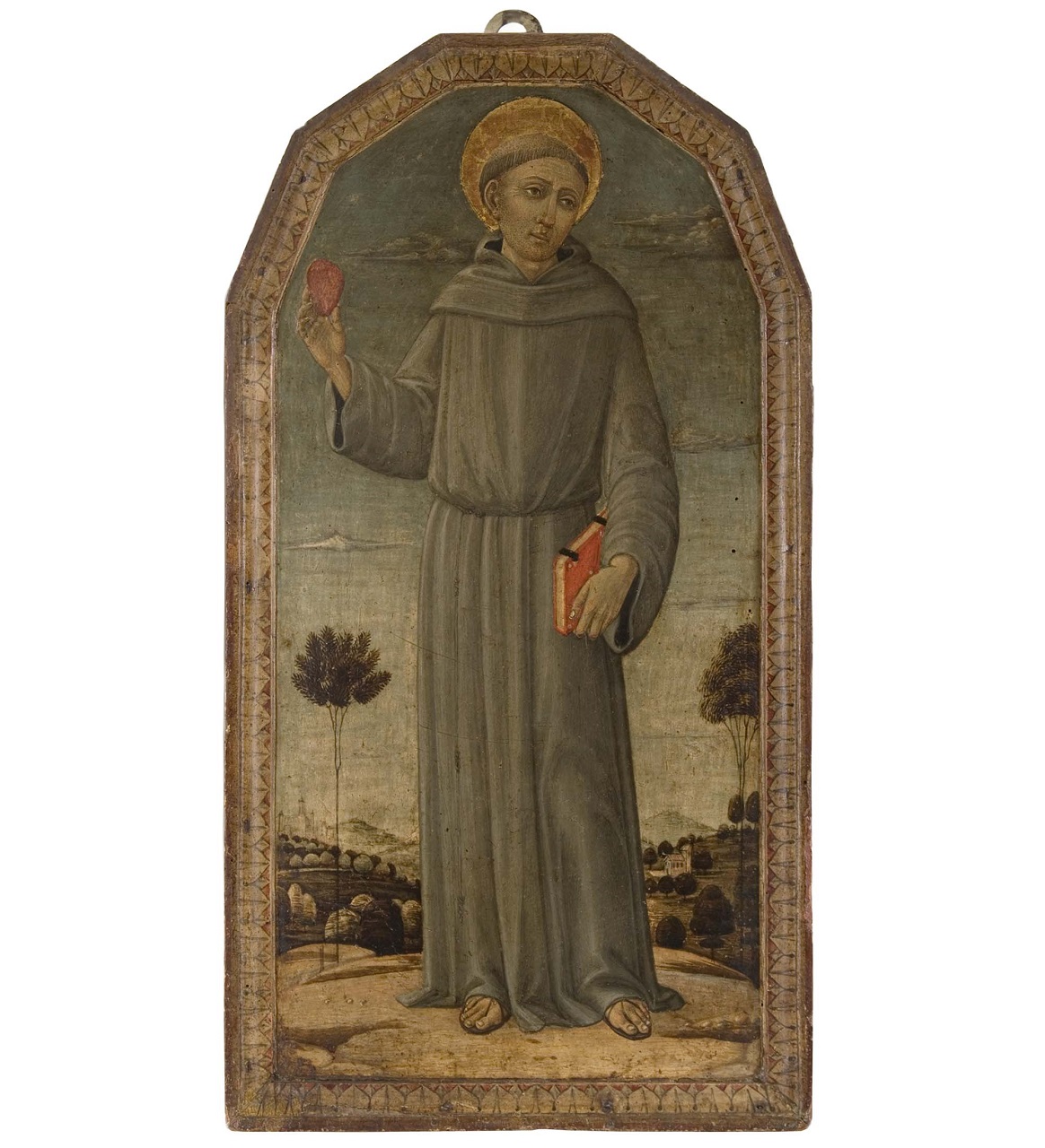 Sant'Antonio da Padova (dipinto) di Cozzarelli Guidoccio (sec. XVI)