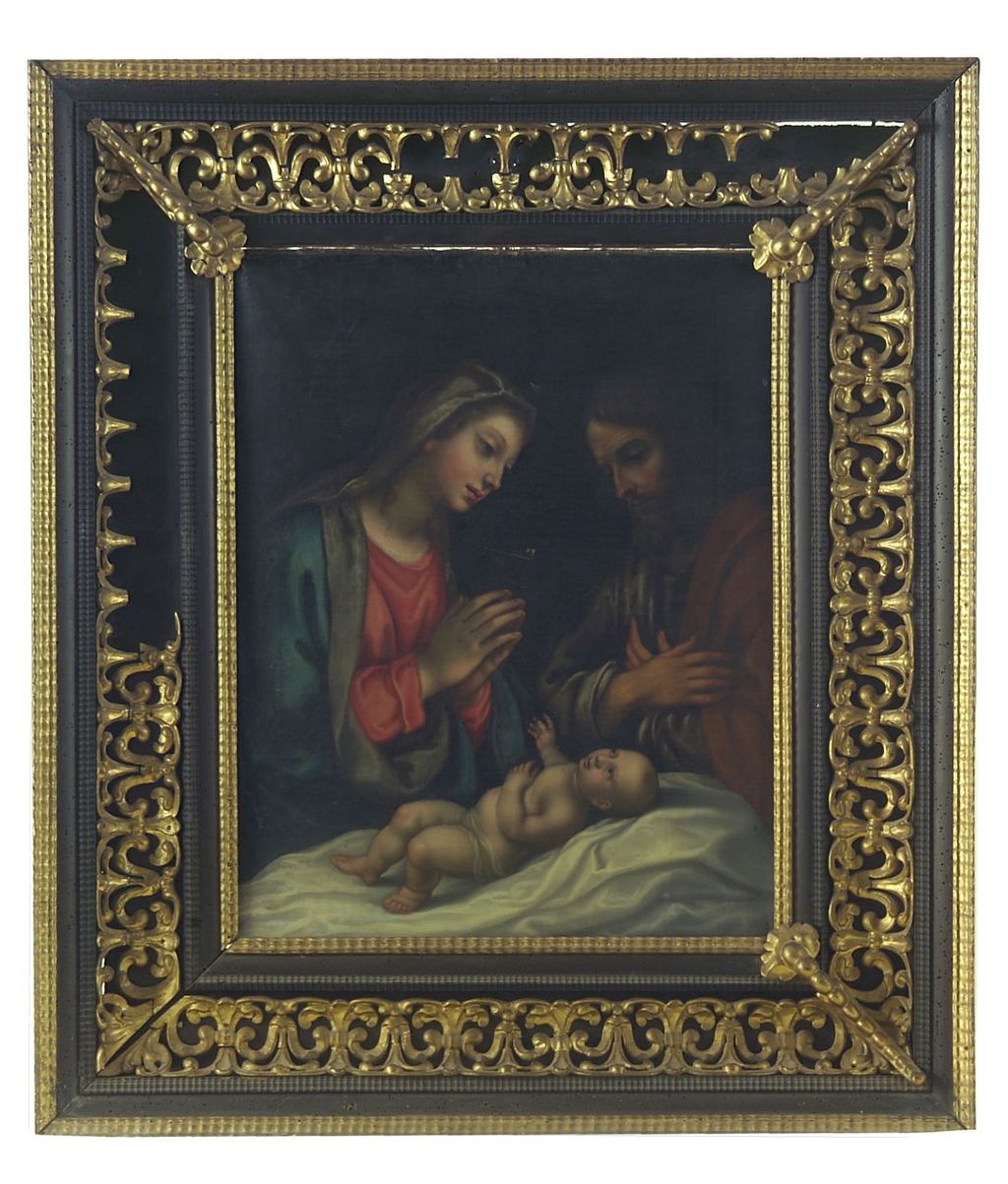 Sacra Famiglia (dipinto) di Dolci Agnese (sec. XVII)