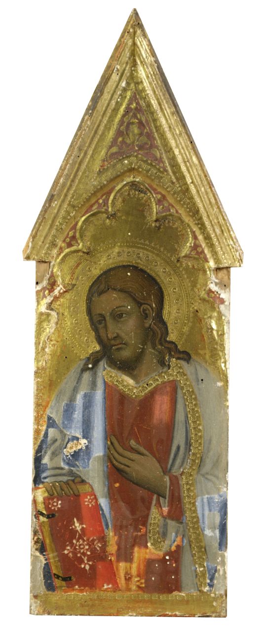 San Giovanni Evangelista (cuspide) di Andrea di Bartolo (sec. XIV)