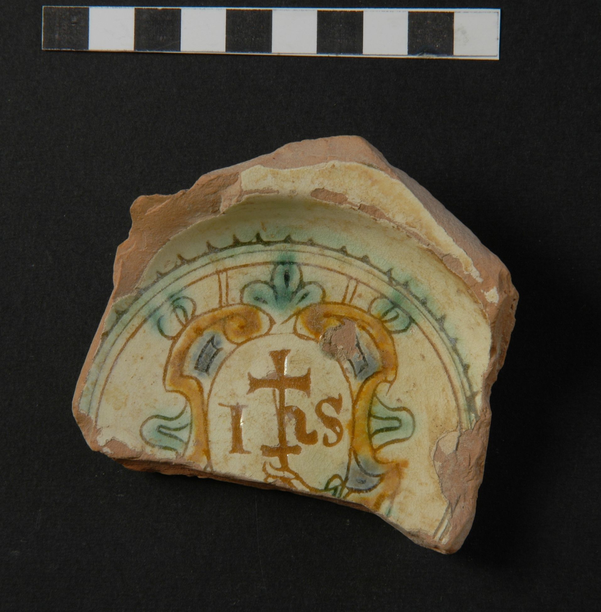 scodella, frammento - ambito toscano (secc. XVI/ XVII)