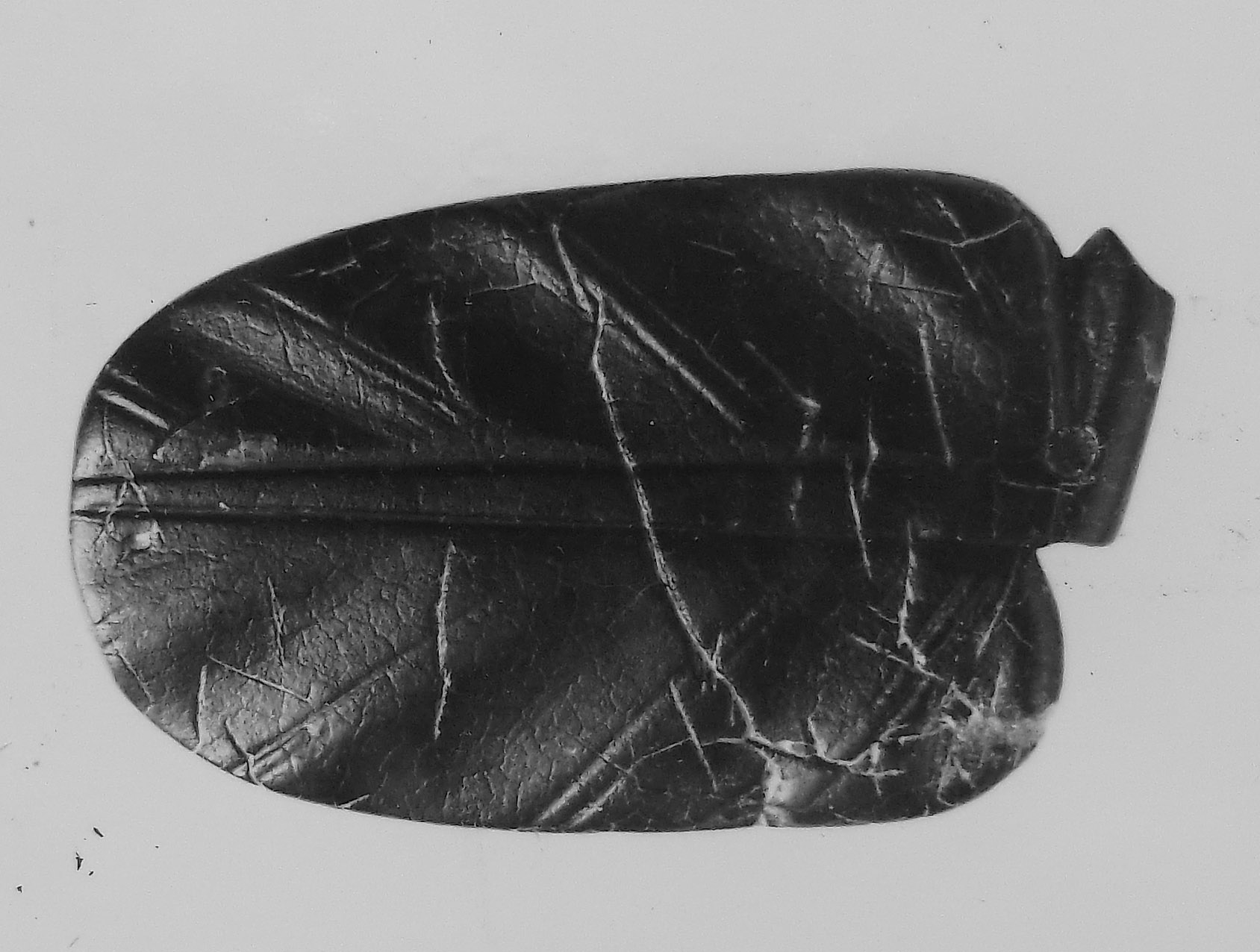 foglia (oggetto non identificato) (secc. I/ III d.C)