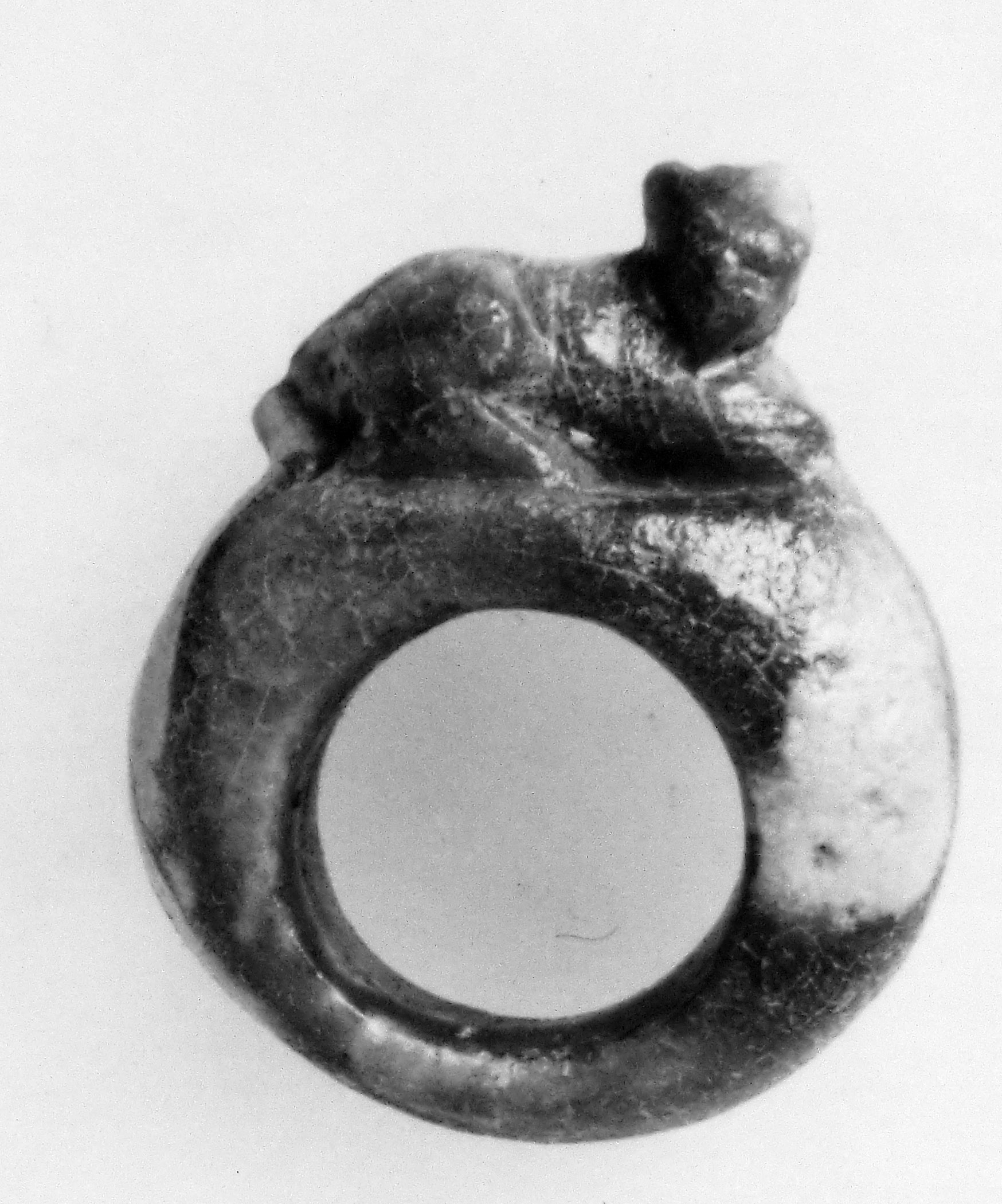 cane (anello, verga liscia) (secc. I/ III d.C)