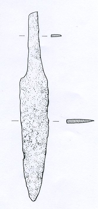 Coltello - ambito longobardo (seconda metà sec. VI d. C)