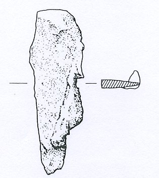 Coltello - ambito longobardo (seconda metà sec. VI d. C)