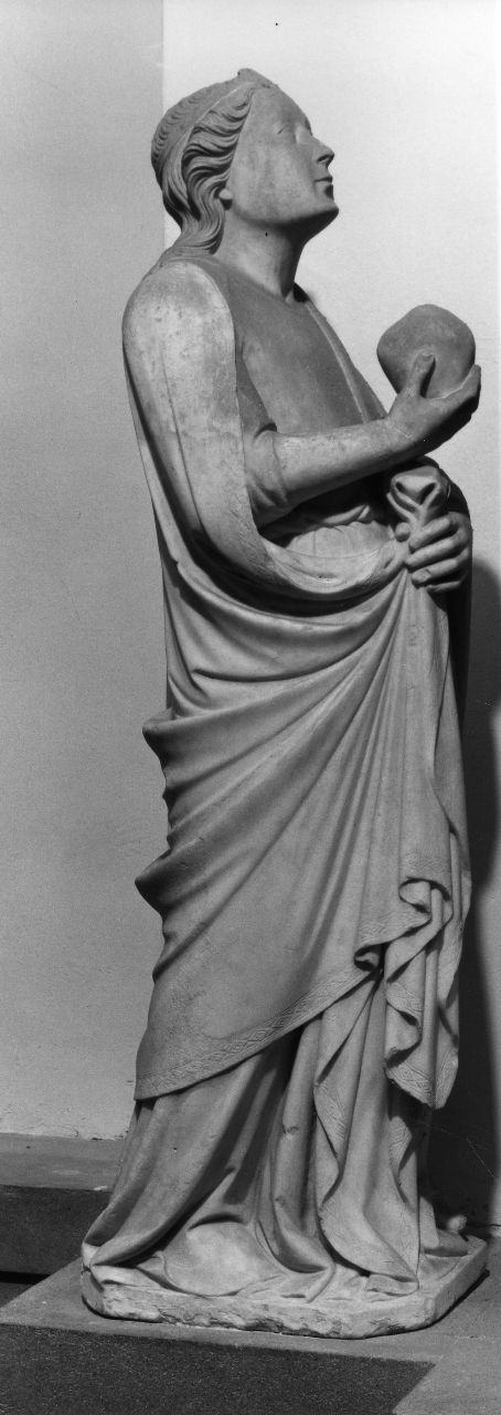 angelo adorante (scultura) di Piero di Giovanni Tedesco (sec. XIV)