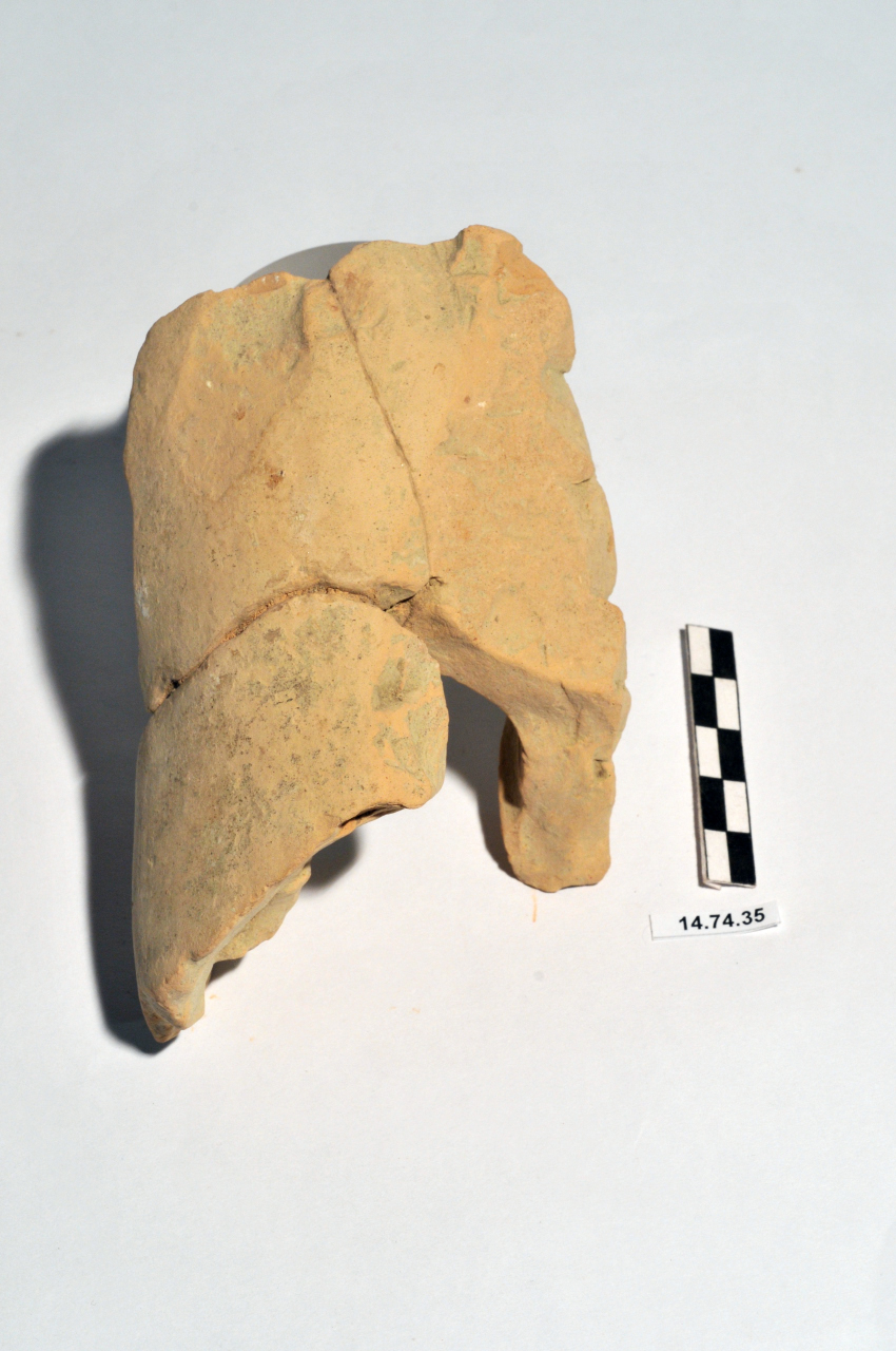 statua/ frontonale, arto (ultimo quarto II a.C)