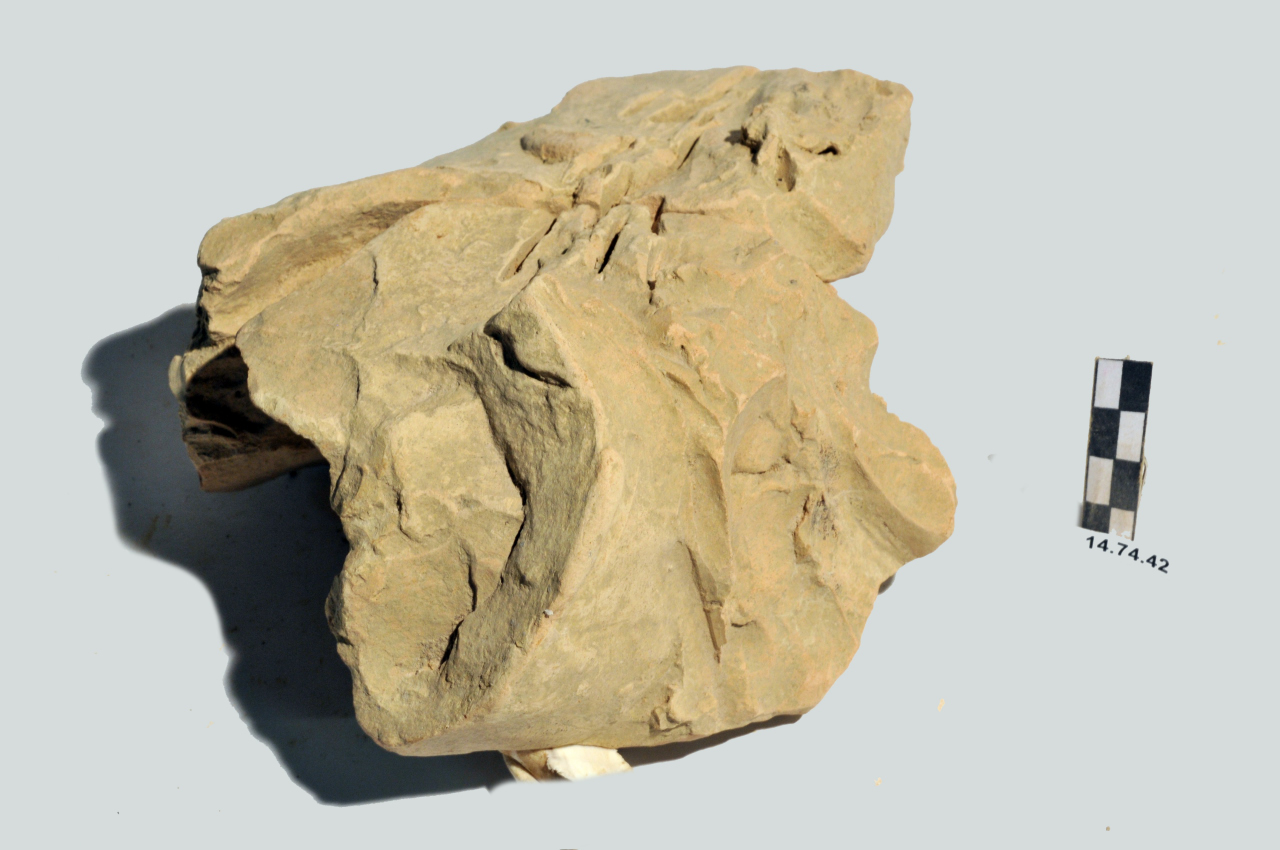 statua/ frontonale, elemento di raccordo (ultimo quarto II a.C)