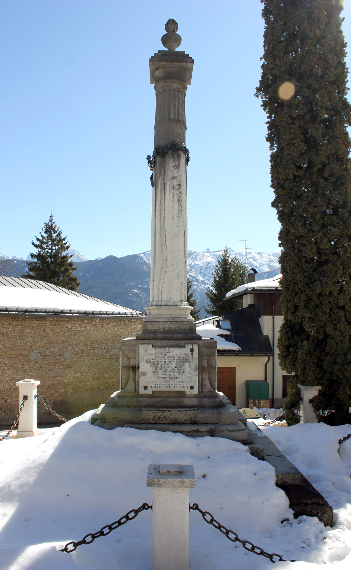 monumento ai caduti - a colonna, opera isolata di Fontanella Davide (XX)