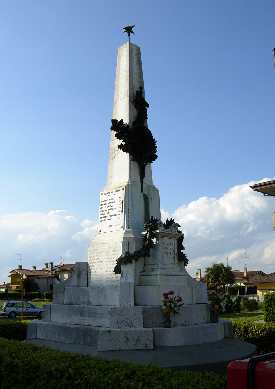 angelo (monumento ai caduti - ad obelisco) - ambito veneto (XX)