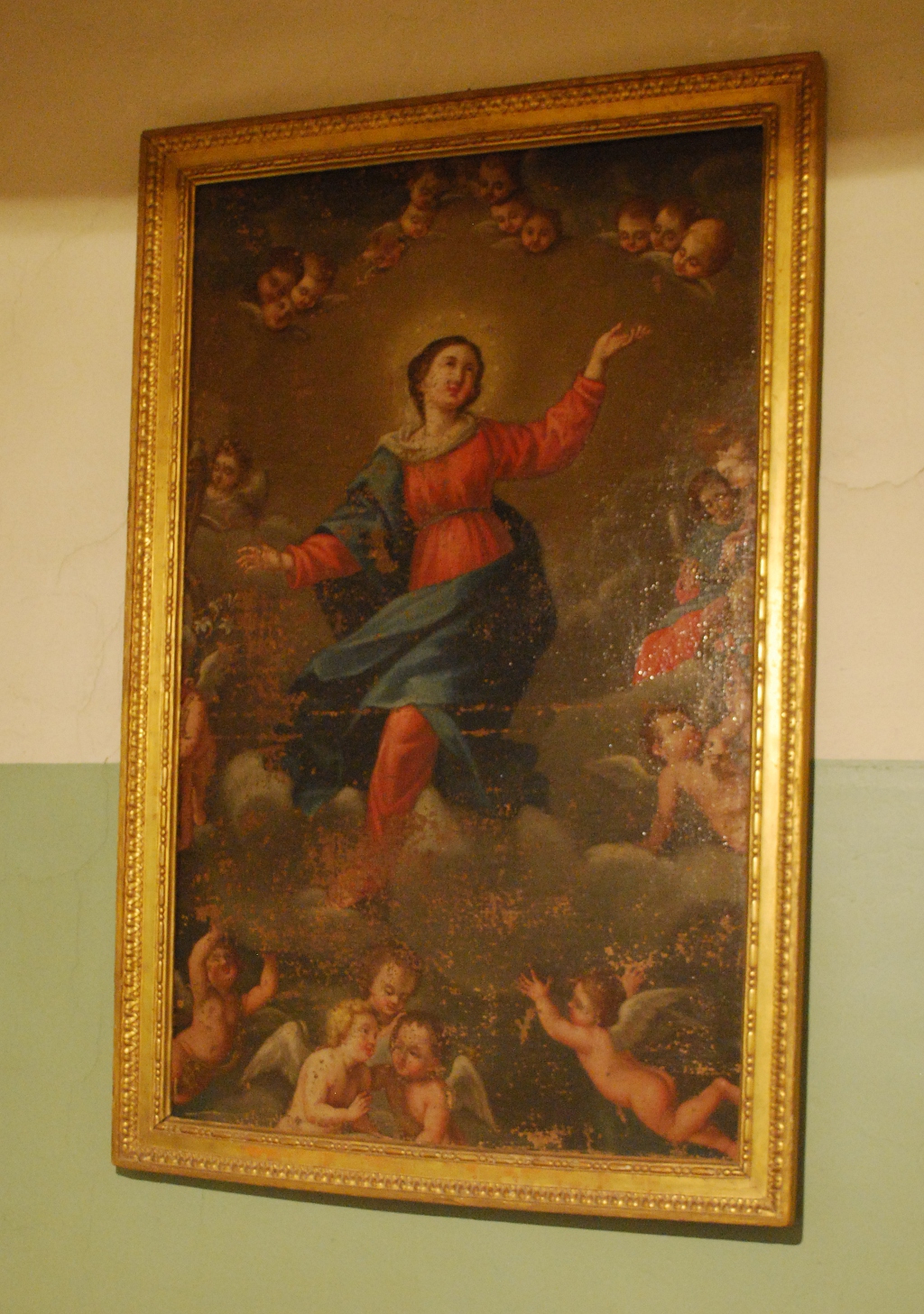 Vergine Assunta in Cielo (dipinto) - ambito parmense (fine XVIII)