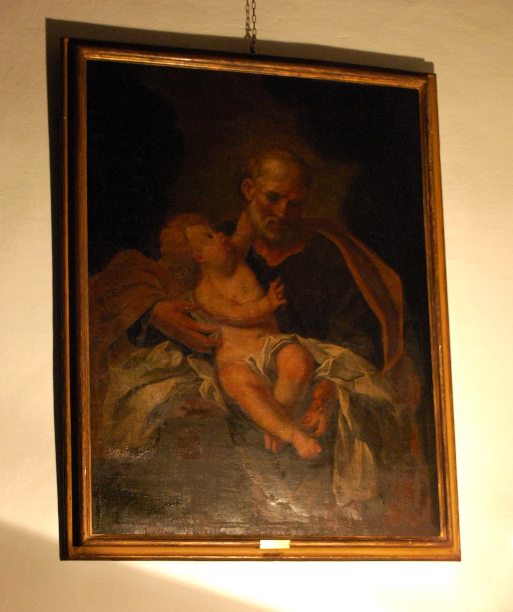 San Giuseppe e Gesù Bambino (dipinto) - ambito parmense (fine XVIII)