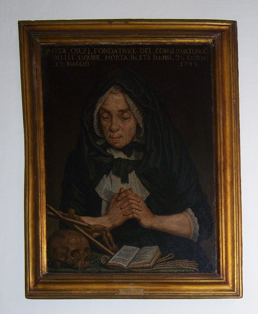 Rosa Orzi, Rosa Orzi (dipinto) - ambito parmense (seconda metà sec. XIX)