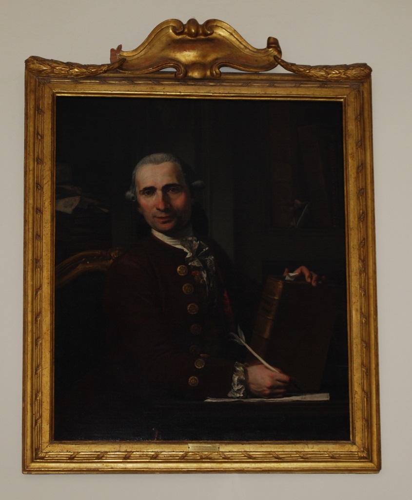 Il segretario Domenico Cortesi, Ritratto del segretario Domenico Cortesi (dipinto) di Ferrari Pietro Melchiorre (terzo quarto XVIII)