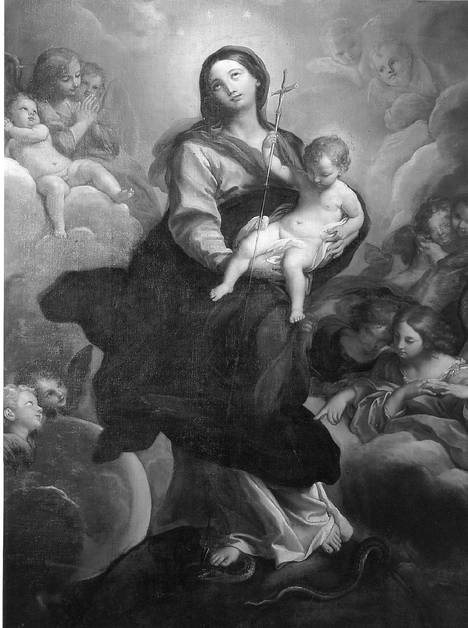 Immacolata Concezione (dipinto, opera isolata) di Maratta Carlo (sec. XVII)