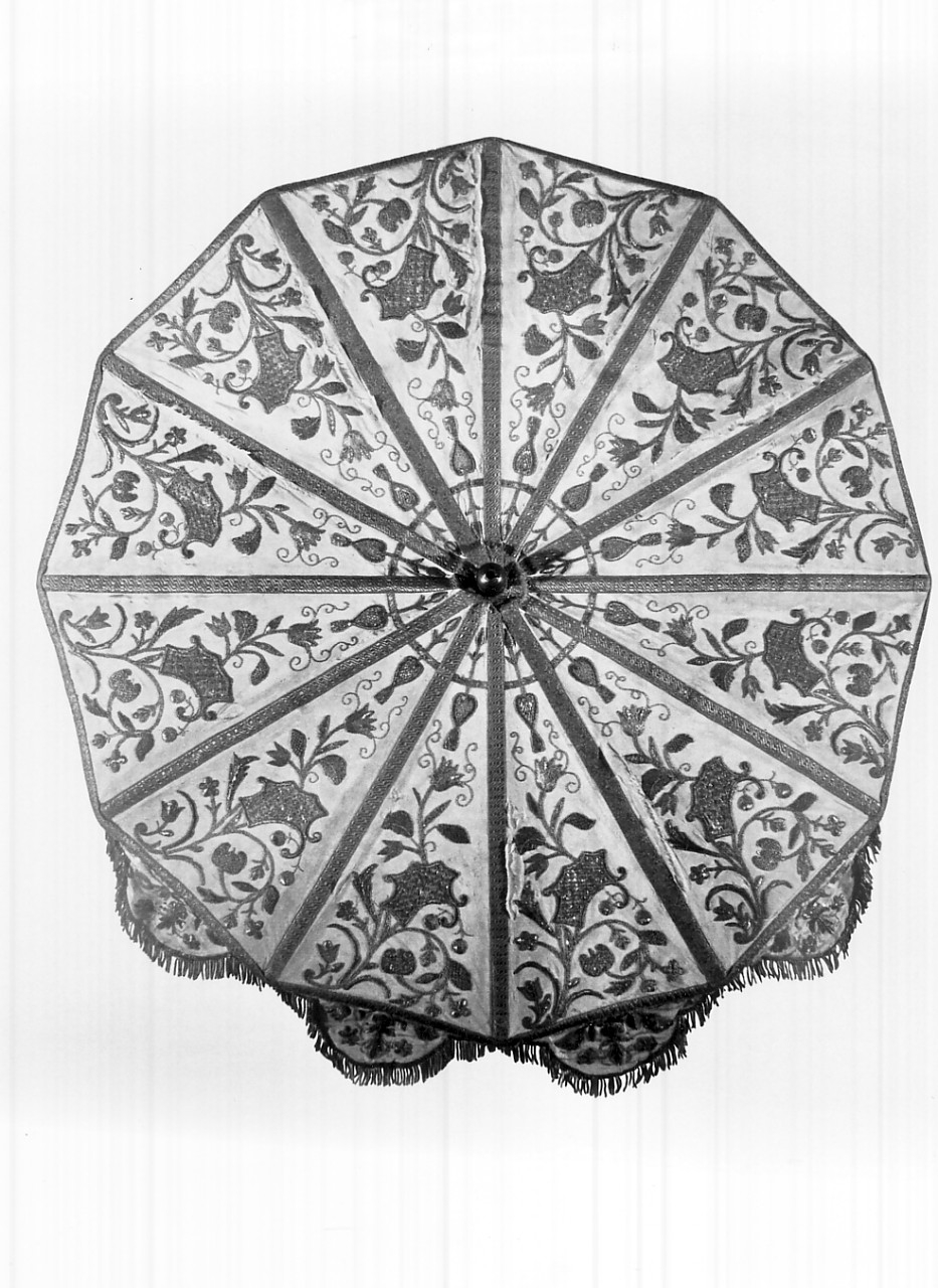 ombrellino processionale, opera isolata - manifattura Italia meridionale (sec. XIX)