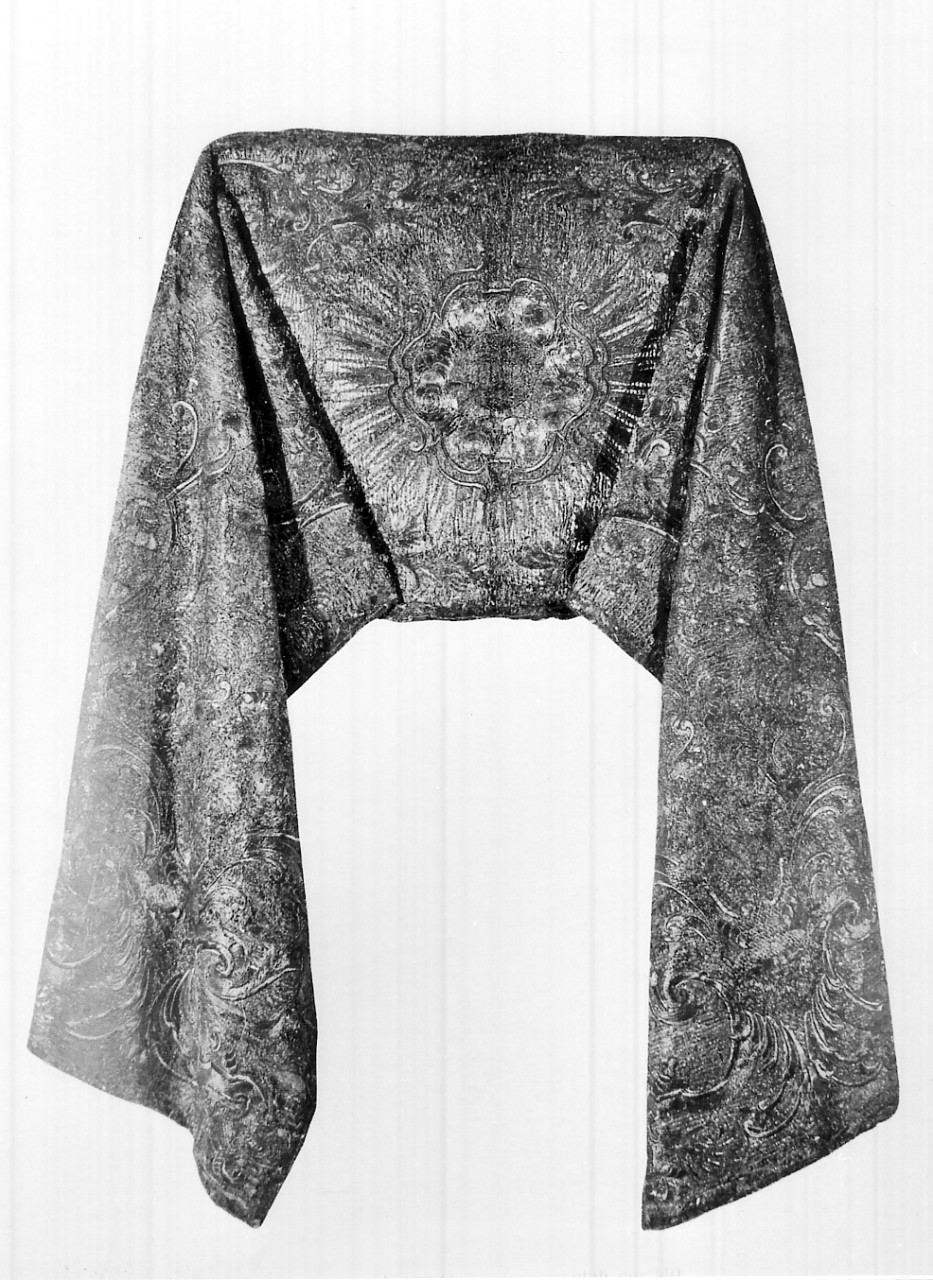 velo omerale, opera isolata - manifattura napoletana (sec. XIX)