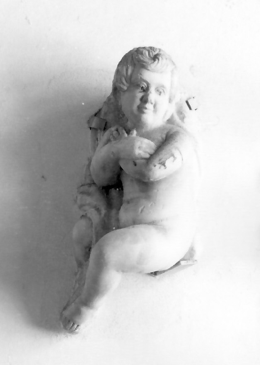 putto (rilievo, opera isolata) - bottega calabrese (secc. XVII-XVIII)