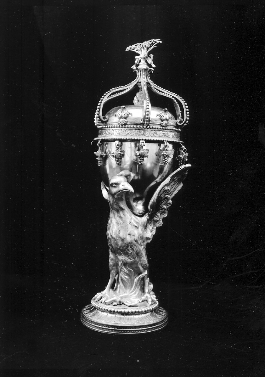 pisside, opera isolata - ambito napoletano (inizio sec. XIX)