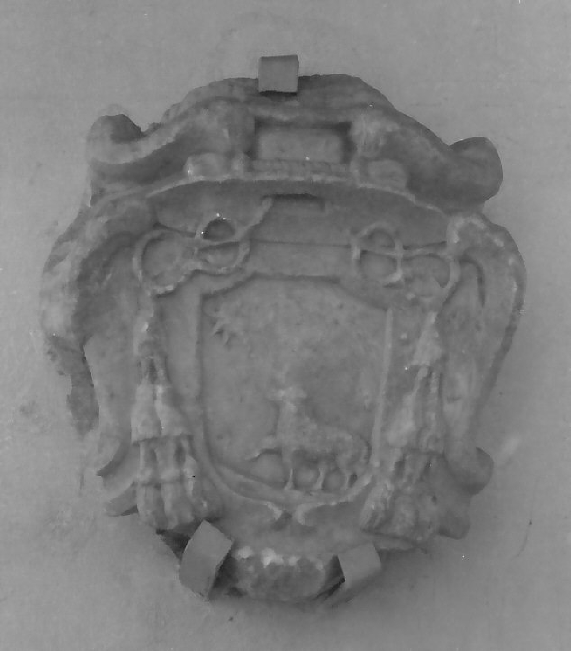 stemmario, opera isolata - bottega Italia meridionale (secc. XVII/ XVIII)