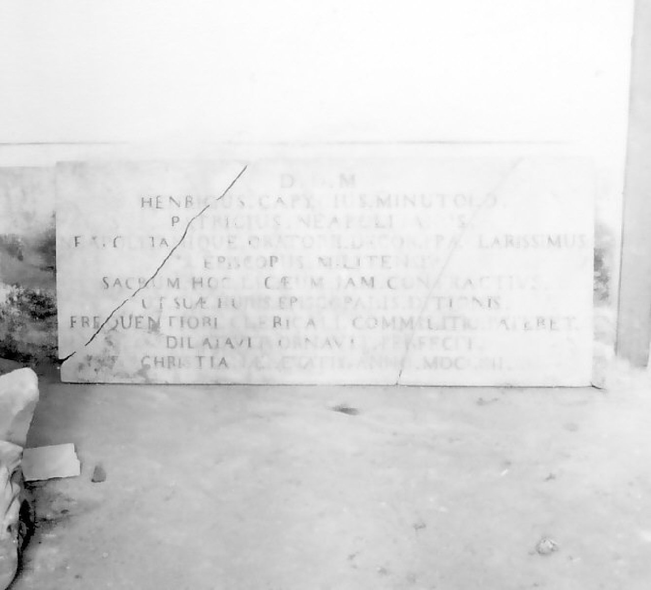 lastra, opera isolata - bottega calabrese (sec. XIX)