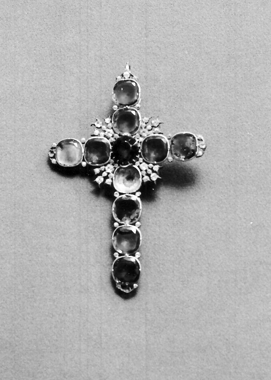 croce pettorale, opera isolata - ambito italiano (sec. XIX/ XX)