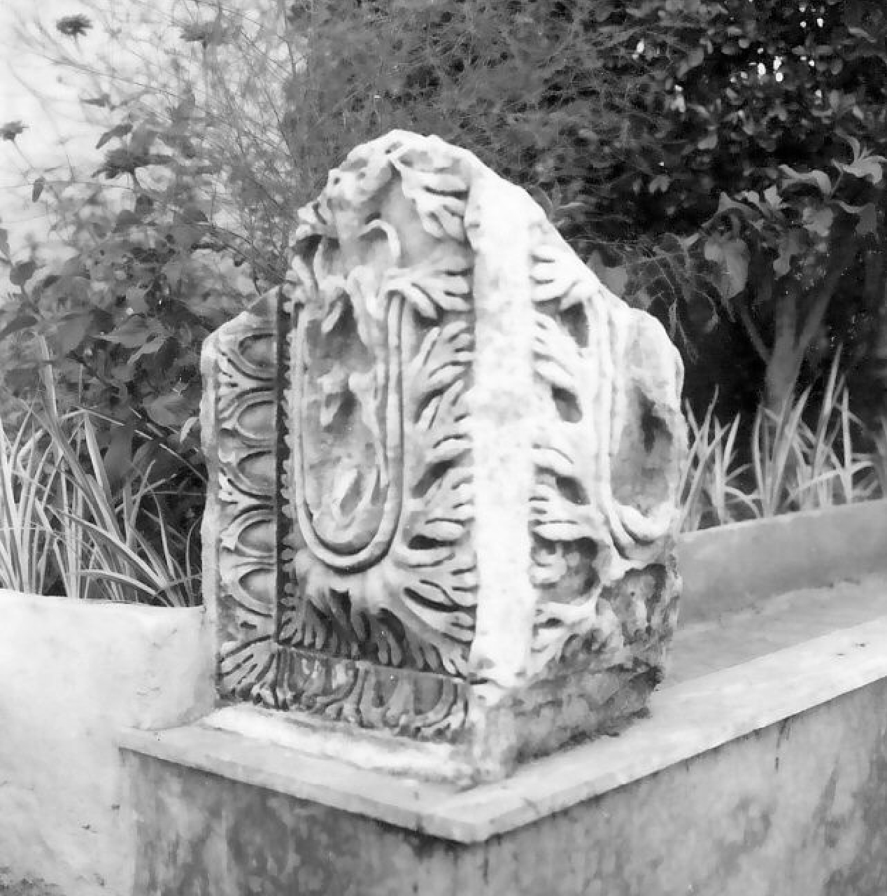 cornice, frammento - bottega calabrese (secc. VI/ VII)