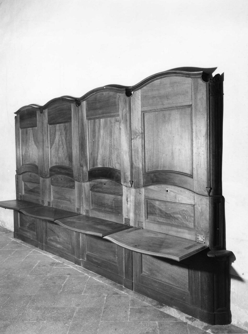 sedile - manifattura italiana (prima metà sec. XIX)