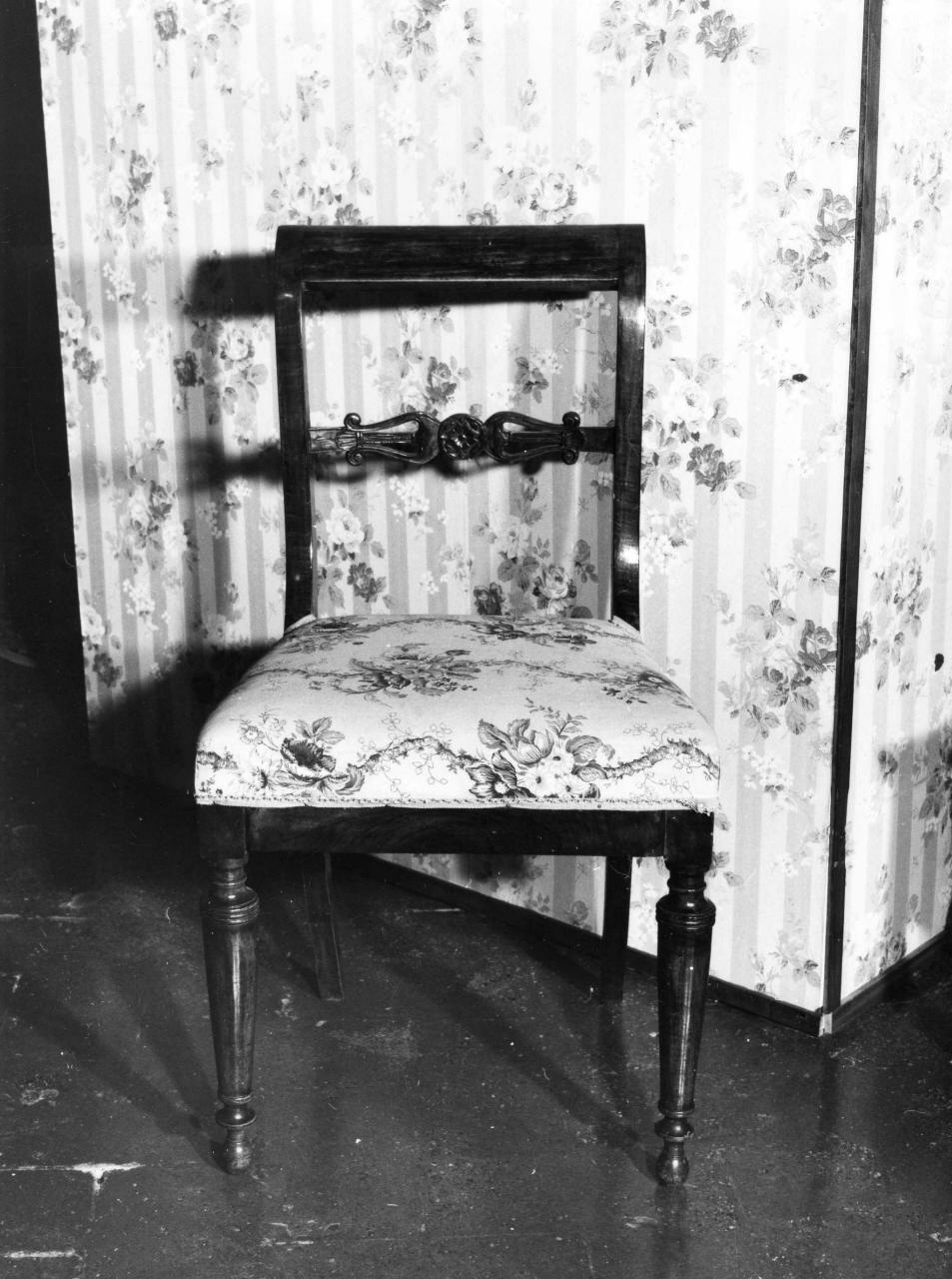 sedia, serie - manifattura italiana (sec. XIX)