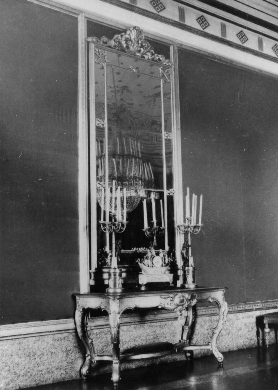 specchio - manifattura italiana (seconda metà sec. XVIII)