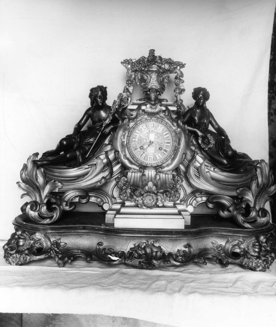 orologio - da tavolo - manifattura francese (?) (metà sec. XIX)