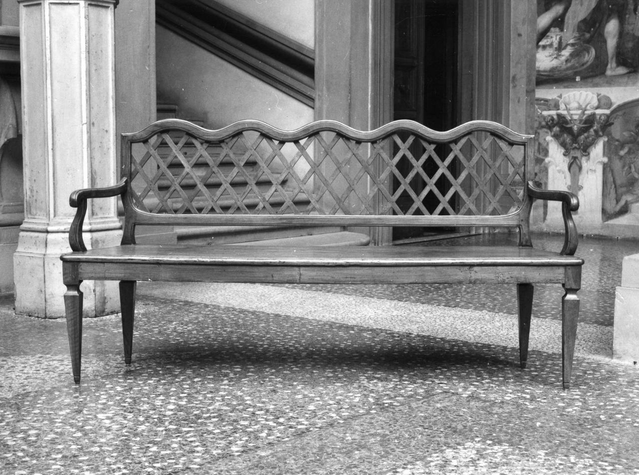 sedile, coppia - produzione italiana (sec. XVIII)