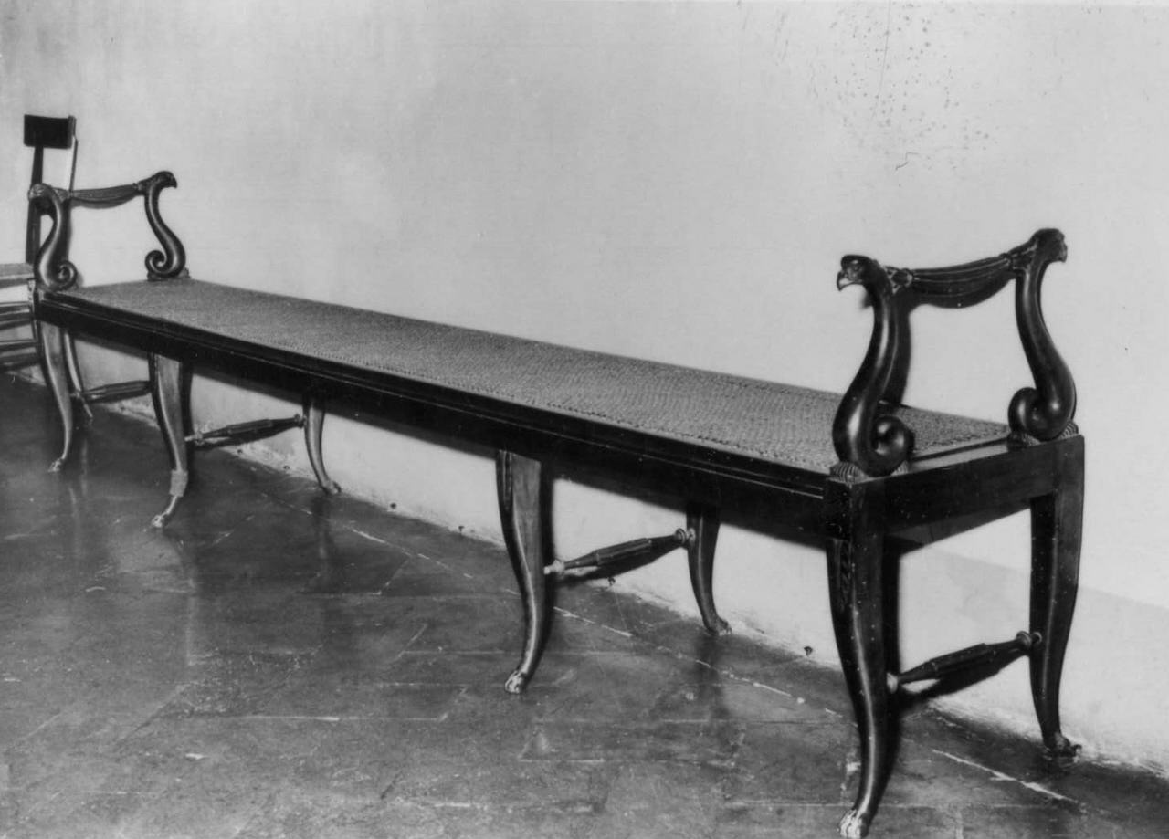 divano - manifattura italiana (prima metà sec. XIX)