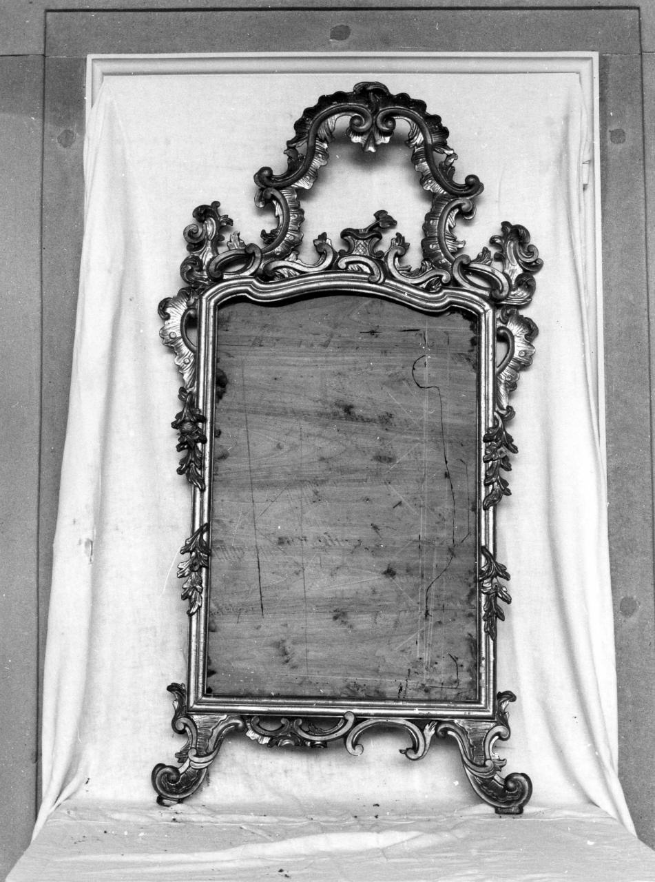 specchio - manifattura italiana (seconda metà sec. XVIII)