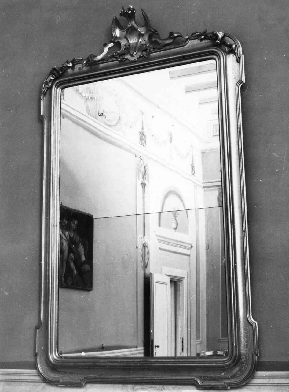 specchio, serie - manifattura milanese (sec. XIX)