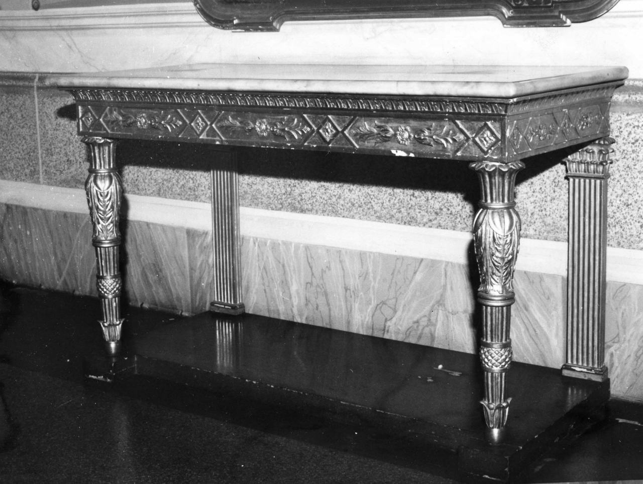 console - manifattura toscana (ultimo quarto sec. XVIII)