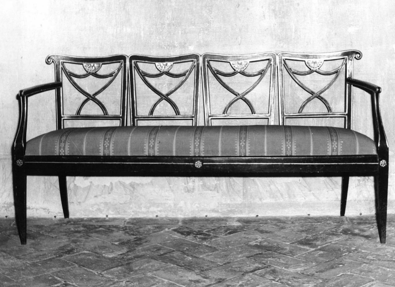 divano - manifattura toscana (inizio sec. XIX)