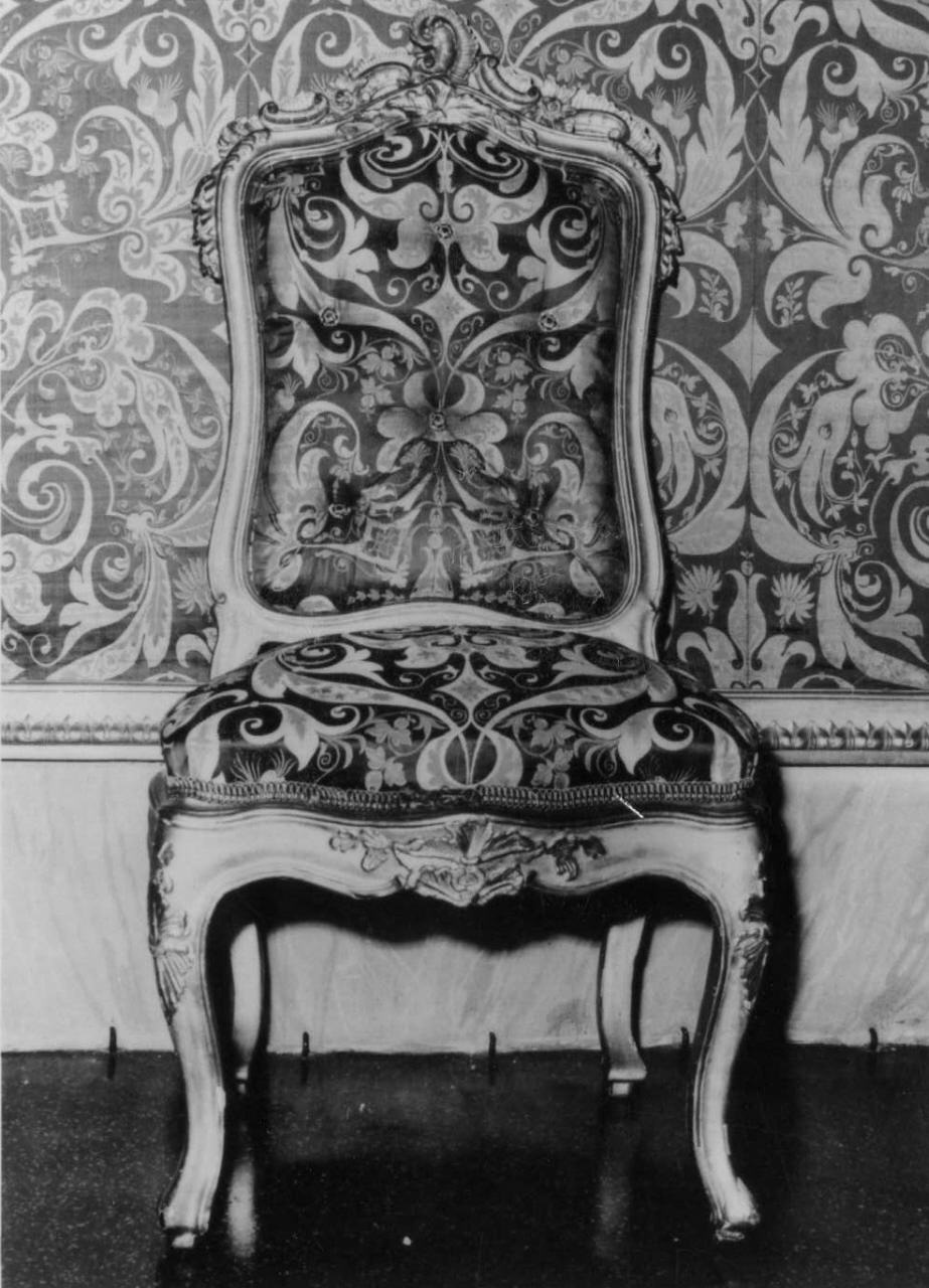 sedia, serie - manifattura italiana (metà sec. XIX)