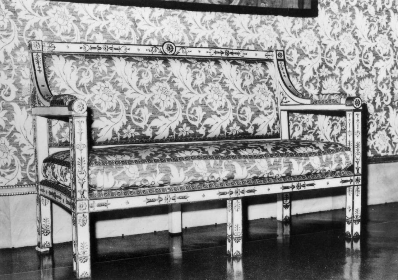 divano - manifattura toscana (ultimo quarto sec. XVIII)