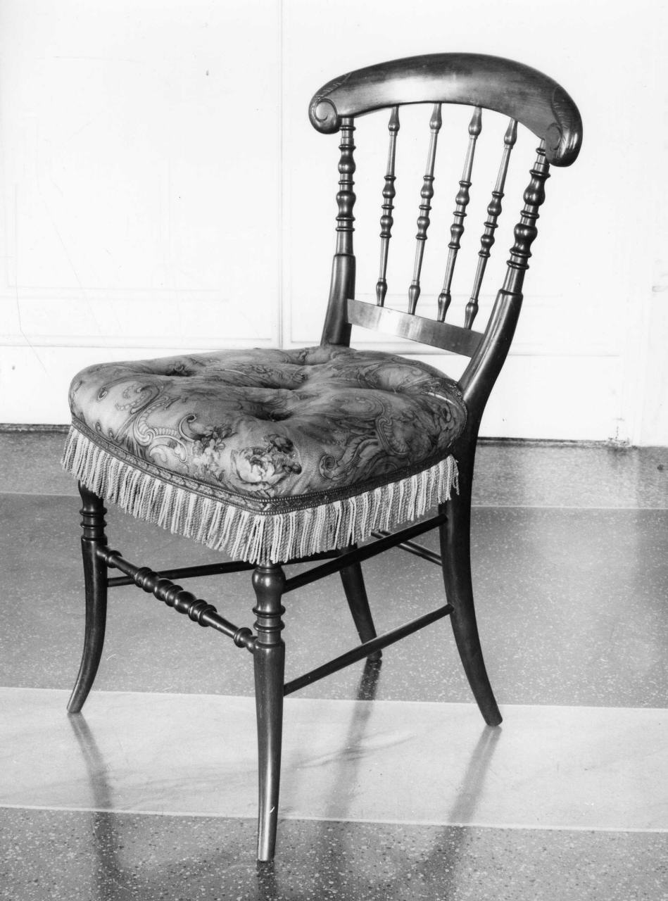 sedia, serie - manifattura toscana (sec. XIX)