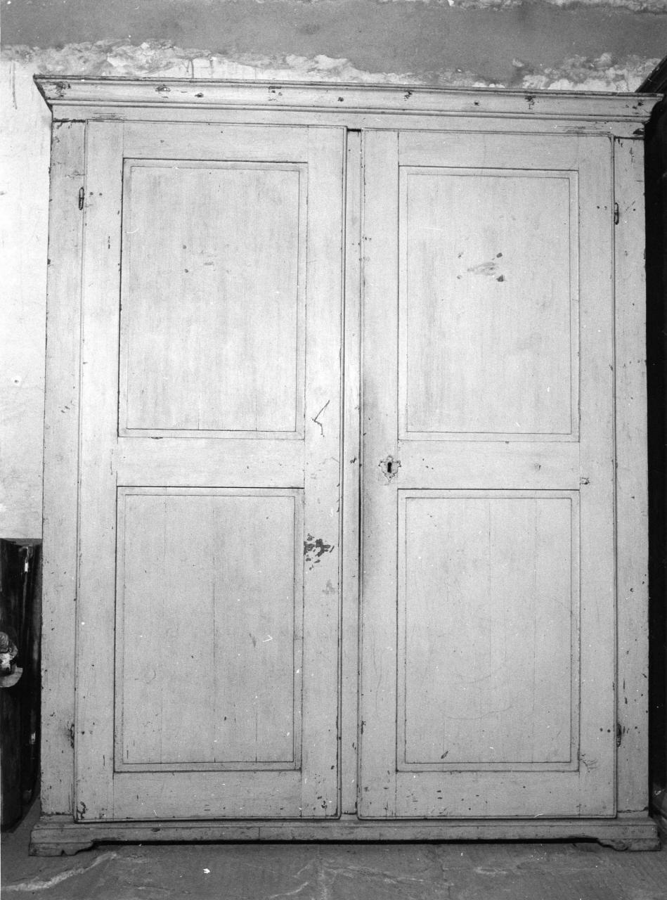 armadio - manifattura italiana (seconda metà sec. XVIII)