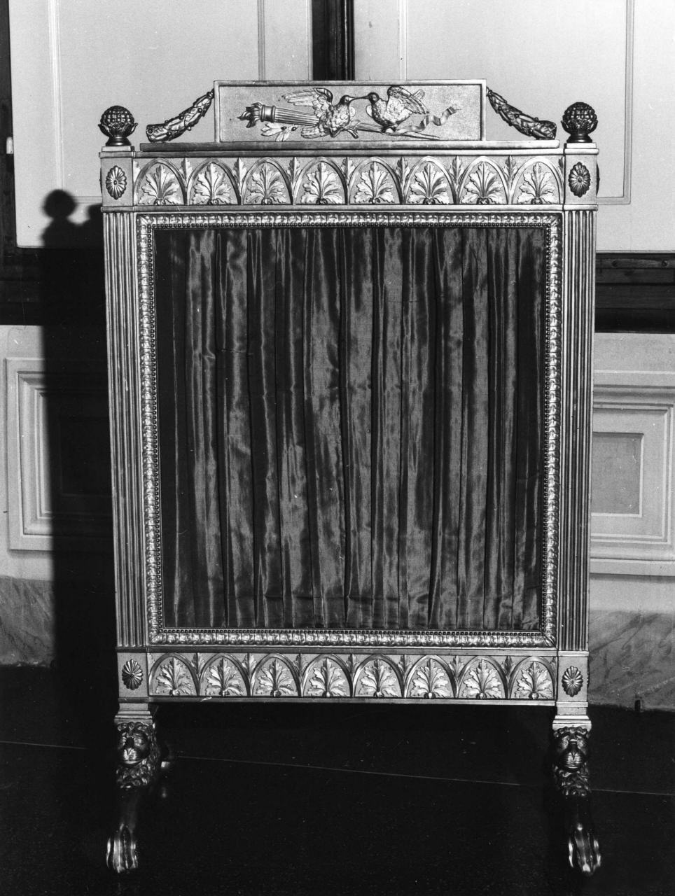 parafuoco - manifattura toscana (primo quarto sec. XIX)