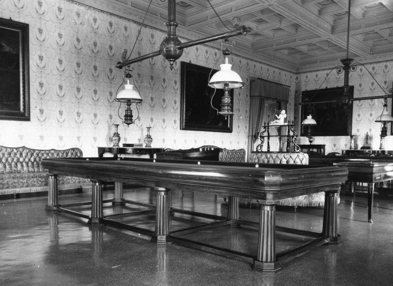 tavolo da biliardo - manifattura italiana (prima metà sec. XIX)