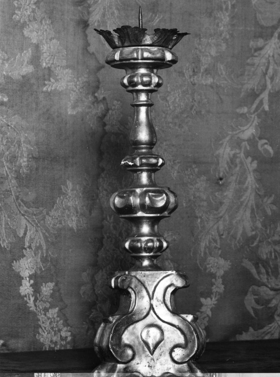 candeliere, serie - manifattura toscana (metà sec. XIX)