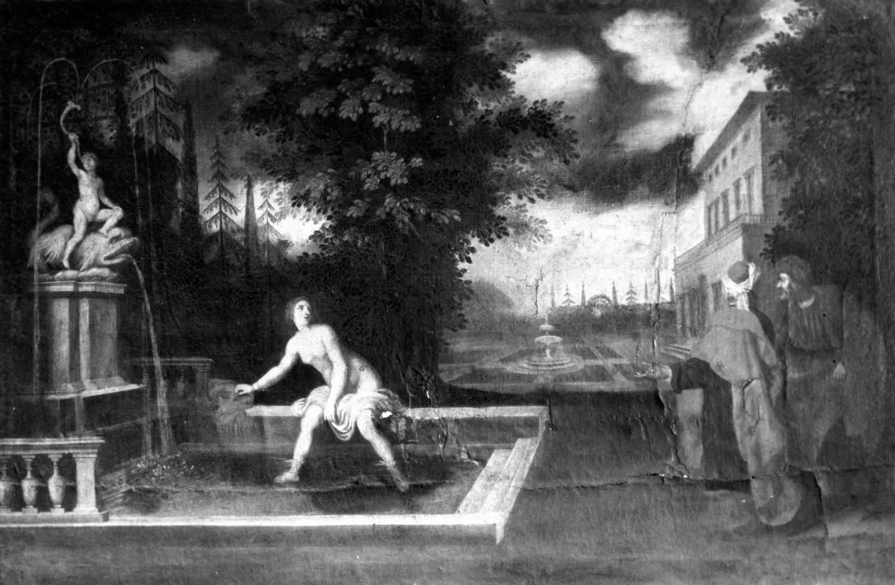 Susanna e i vecchi (dipinto) - ambito fiammingo (primo quarto sec. XVII)